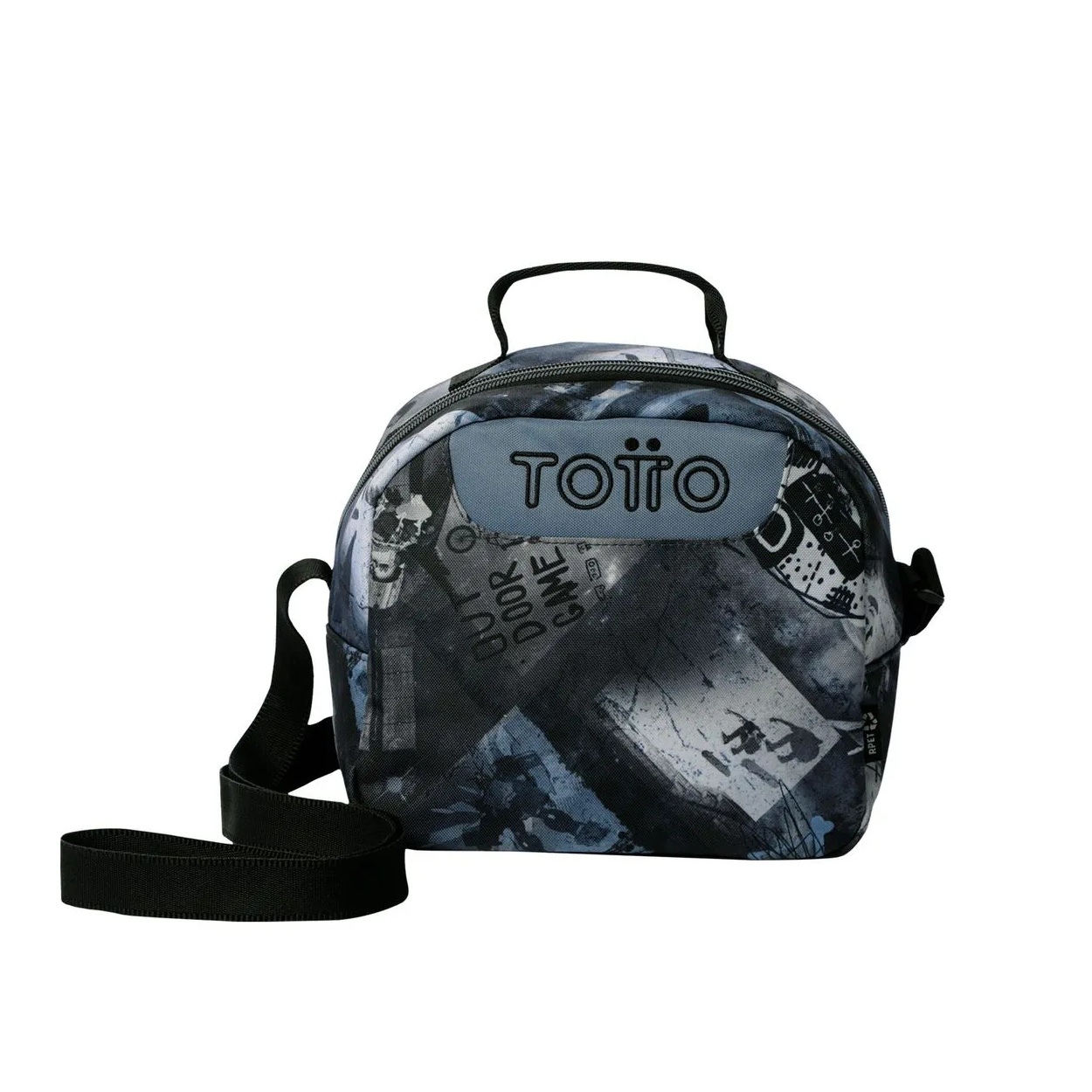 Lonchera Totto Borrador Gris