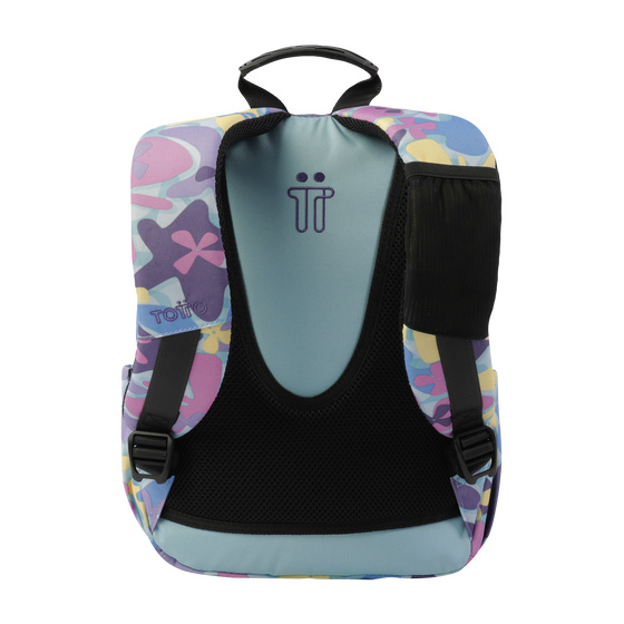 Mochila Totto Tempera Kids - Flores Hawainas
