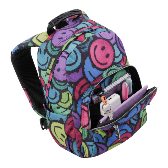 Mochila Totto Tempera Kids - Emojis