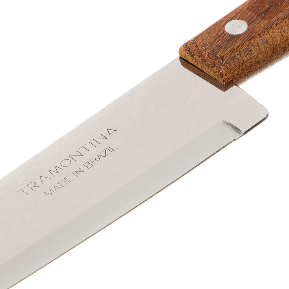 Cuchillo Tramontina Chef 9 Pulgadas - Mango Madera