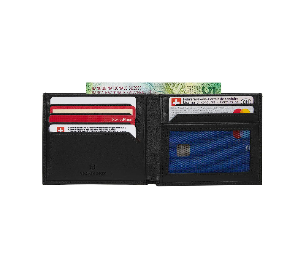 Billetera Victorinox de Cuero Altius Alox Bi-Fold