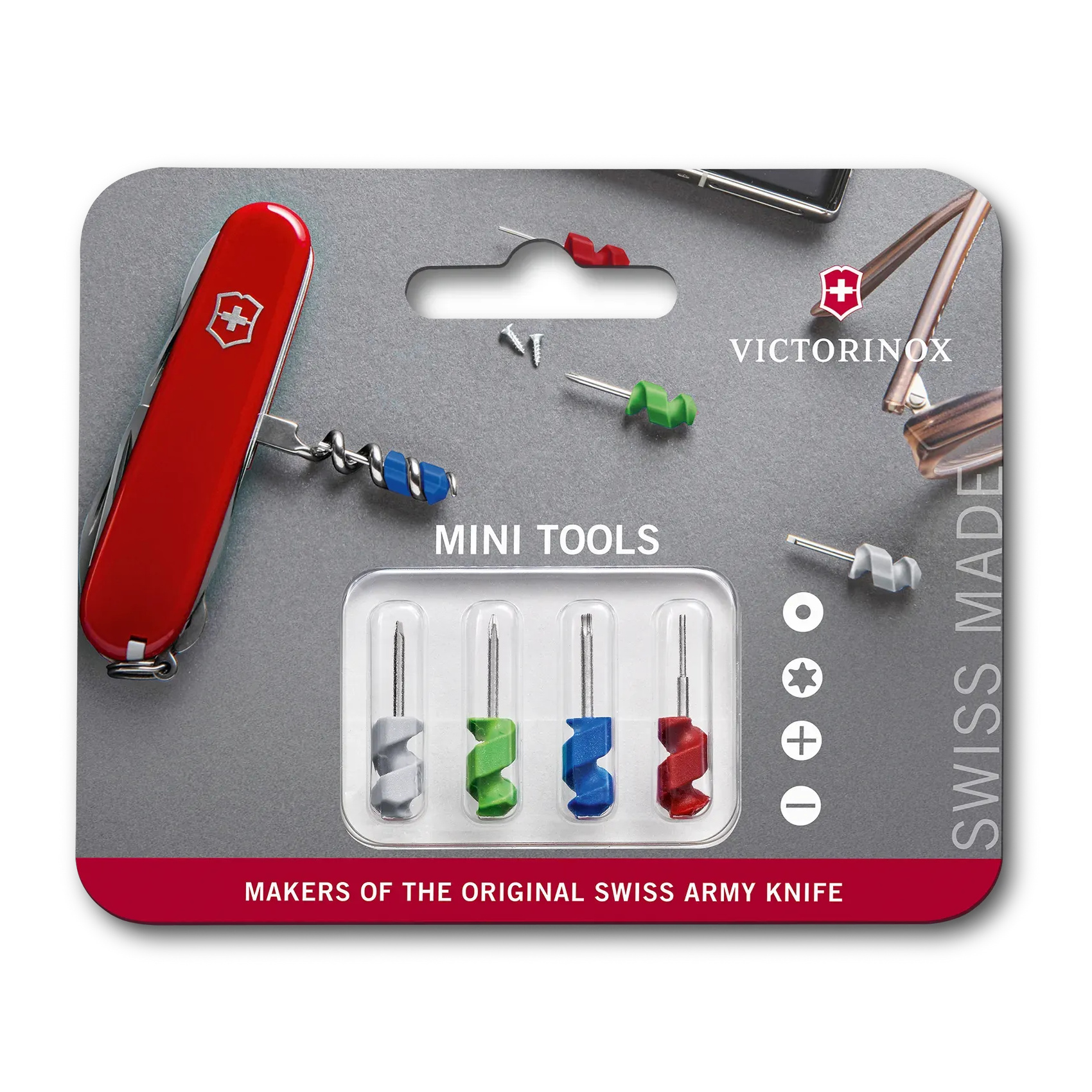 Set de Mini Heramientas Victorinox para Navajas 4 Piezas