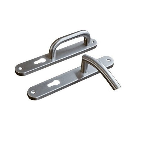 Manilla Visalock Con Placa para Cerraduras de Embutir