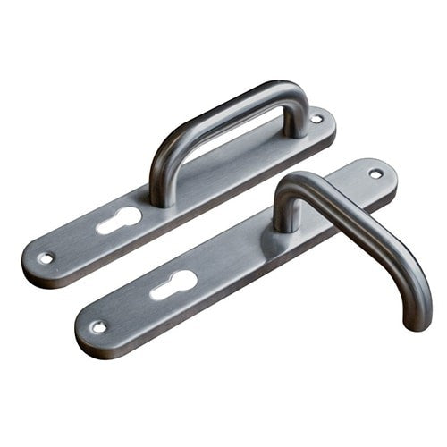 Manilla Visalock Con Placa para Cerraduras de Embutir
