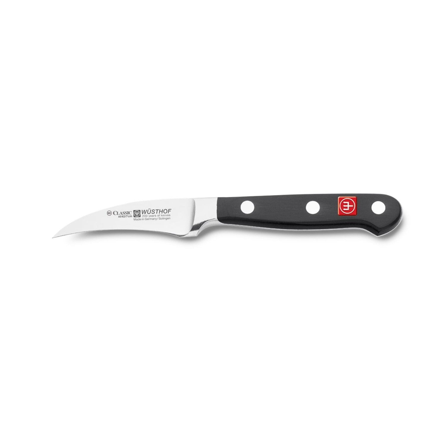 Cuchillo Wüsthof Classic Mondador Punta Curva de 2,75 Pulgadas