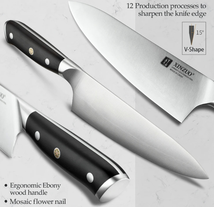 Cuchillo Profesional Xinzuo Chef 8.5 Pulgadas