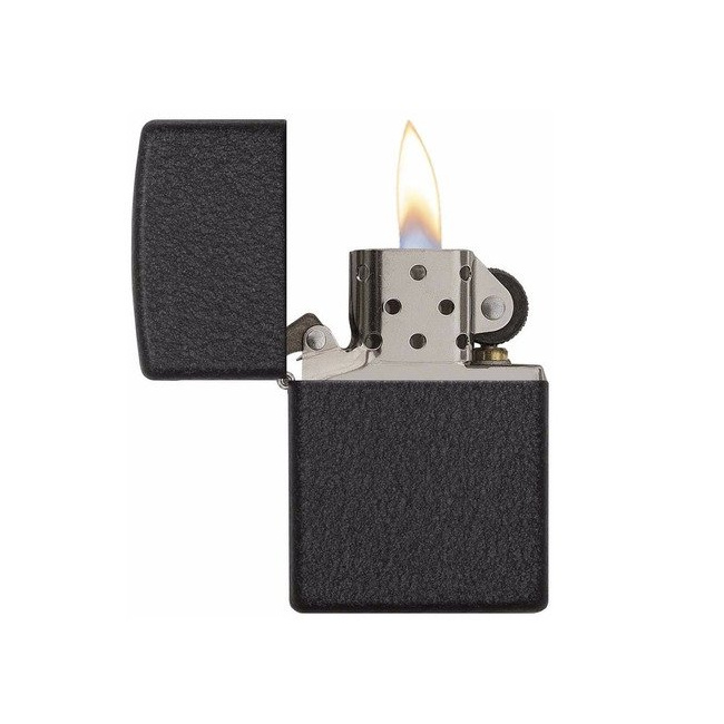 Encendedor Zippo Crackelado Negro