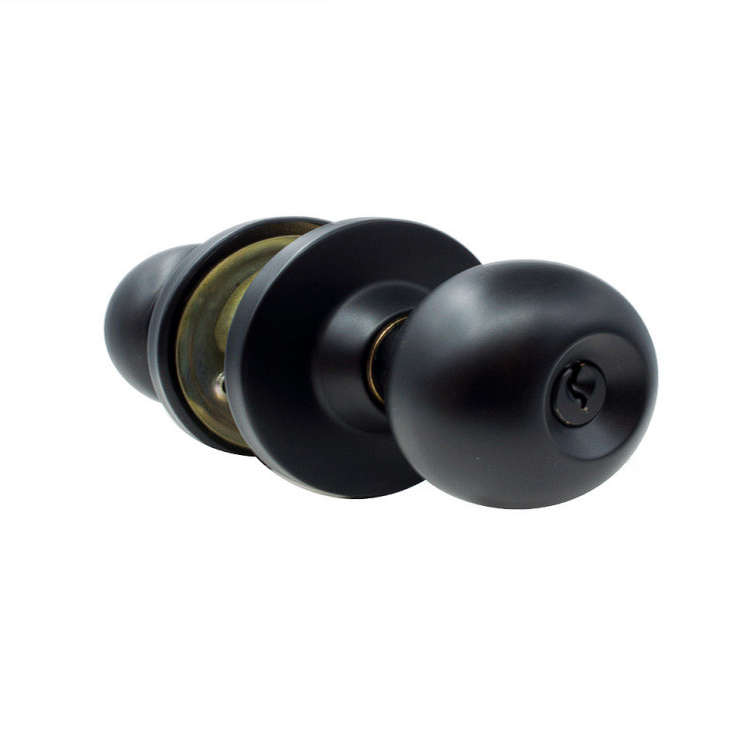 Cerradura Zoe para Habitacion (Esfera Negro Mate)